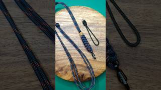 Paracord Adjustable Lanyard paracord lanyard paracordtutorials diy [upl. by Anir]