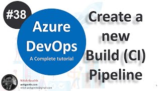 38 Create Build Pipeline in Azure DevOps  Azure DevOps tutorial for beginners [upl. by Cirillo]