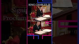 PROCLAMATION SIGNING DAY✒ KING CHARLES III PROCLAMATION signing👑 [upl. by Annaeiluj]