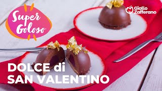 DOLCE di SAN VALENTINO CIOCCOLATO e CUORE di LAMPONE🥰🍫💘 [upl. by Fish]