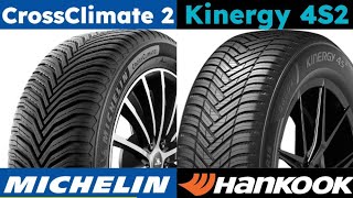 Michelin CrossClimate 2 vs Hankook Kinergy 4S2 [upl. by Amrak684]