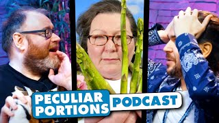 Asparagus psychic makes 2022 predictions  Peculiar Portions Podcast 39 [upl. by Lala]