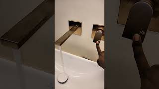 New Design basin mixer shortvideo worldplumbers viralvideo interiordesign india yutubeshorts [upl. by Oiciruam44]