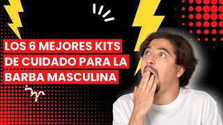 【KIT CUIDADO BARBA HOMBRE】Los 6 mejores kits de cuidado para la barba masculina 🥇 [upl. by Ursi]