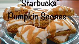 quotStarbucksquot Pumpkin Scone Recipe [upl. by Joris]