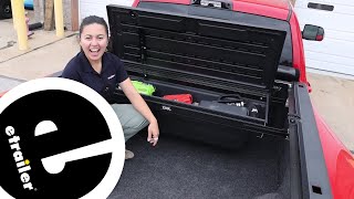 etrailer  TruXedo TonneauMate Truck Bed Toolbox The Breakdown [upl. by Haikezeh]