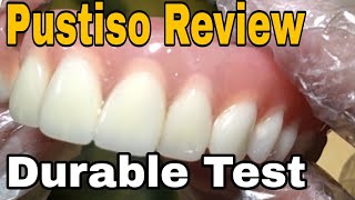 Pustiso Review Durable Test Ivocap Dentures Partial Denture [upl. by Orvan]