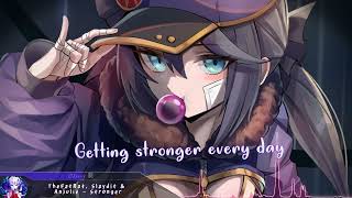 Nightcore  Stronger lyrics [upl. by Ariak335]