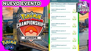 📢COMO CONSEGUIR LA INVESTIGACIÓN SECRETA DEL INTERNACIONAL de EUROPA TWITCH DROP y POKÉMON GO [upl. by Annaik725]