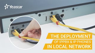 The Deployment of IP PBX amp IP Phones in Local Area Network [upl. by Ytsirc189]