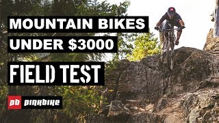 3 Affordable Full Suspension Mountain Bikes Tested  2019 Pinkbike Field Test [upl. by Ehrsam]