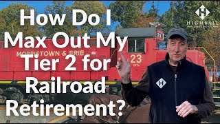 How Do I Max Out My Tier 2 for Railroad Retirement [upl. by Anileda]