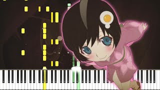 Platinum Disco  白金ディスコ Piano Tutorial amp Sheets  Nisemonogatari Tsukihi Phoenix OP [upl. by Darryn]