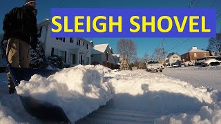 Sleigh Shovel the Best Snow Shovel Ever [upl. by Yesllek]