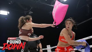 Istela Nunes vs Kristen Froehlich Pillow Fight Championship [upl. by Nellda]