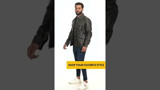 Best Mens Leather Jacket Collection  Angel Jackets [upl. by Bringhurst]