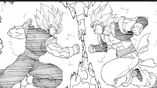 Gogeta vs vegito fan animation dragonballz dragonballsuper dragonball [upl. by Hein]