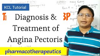 Diagnosis amp Treatment of Angina Pectoris  Pharmacotherapeutics Cardiovascular Disease [upl. by Gnoud902]