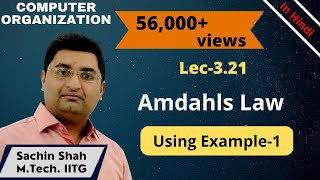 L321  Amdahls law  Overall speedup of system  Amdahls law example [upl. by Wei]