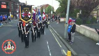 Portavogie Red Hand Defenders 4K  Pride Of Knockmore Parade 2024 [upl. by Eelyma101]