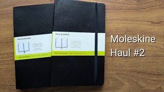 Moleskine Haul 2 [upl. by Imuy]