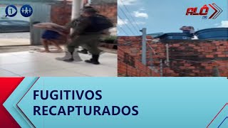 Fugitivos da penitenciária de Teresina são recapturados pela policia Alô 190 [upl. by Lourdes]