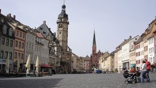 Spielkartenstadt Altenburg in Thüringen im April [upl. by Lehcor361]