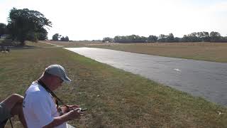 P 51 100 inch inline twin takeoff [upl. by Spillihp]