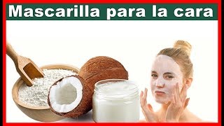 Mascarilla para la cara con bicarbonato y aceite de coco [upl. by Tyree]