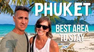 WHERE TO STAY in Phuket 🇹🇭 Thailand 2024  The Ultimate Guide to Phuket Beaches [upl. by Dina]