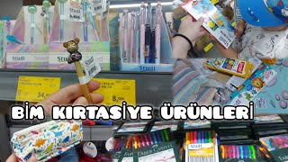 BİM KIRTASİYE ÜRÜNLERİ 2024  MARKET ALIŞVERİŞİ VLOG [upl. by Gilbert]