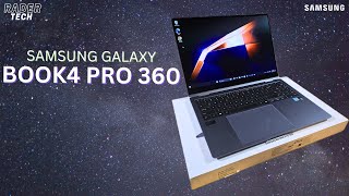 Samsung Galaxy Book4 Pro 360  Unboxing and Comparison to the Book3 Pro 360 [upl. by Kimber]