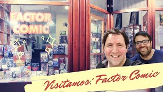 VISITANDO COMIQUERIAS FACTOR COMIC [upl. by Ydeh369]