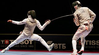 Andrea Baldini vs Lei Sheng 雷声  2007 Fencing World Championships SemiFinal  Italy 🇮🇹  China 🇨🇳 [upl. by Standley]