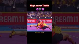 High power Tackle👿💪 kabaddi360 kabaddishorts prokabaddi kissik pushpa alluarjun kabaddivideos [upl. by Eldredge]