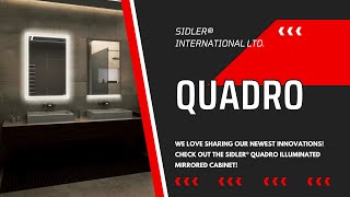 SIDLER® QUADRO Medicine Cabinet Collection [upl. by Notsgnal695]