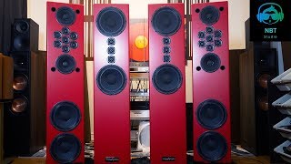 Tekton Double Impact vs Tekton Pendragon Tower Speakers comparison review [upl. by Aisayn675]