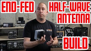 EFHW EndFed HalfWave Antenna Kit  Part One BUILD [upl. by Rhoda]