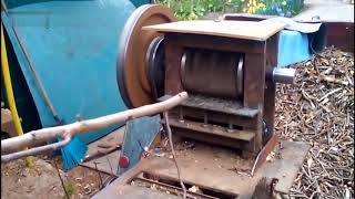 Best Amazing Homemade Wood Chipper Machine Extreme Fast Wood Processor Tree Shredder Easy 2018 [upl. by Aihsei]