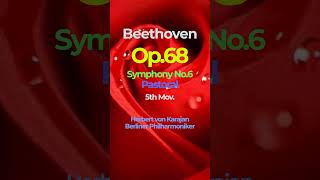 Beethoven Op68 Symphony No6 Pastoral 5th MovKarajan [upl. by Zachariah]