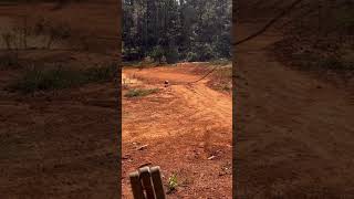 Getting air on the 450 durhamtown atv polaris jump [upl. by Peddada]