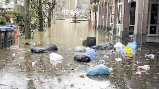 Das Hochwasser an der Mosel hat Cochem überflutet 04012024 [upl. by Linell991]