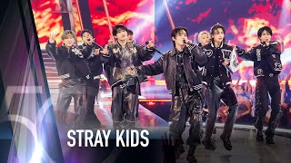 Stray Kids Perform quotBye Bye Bye  Chk Chk Boomquot  AMAs 50th Anniversary Special [upl. by Ecnerol]