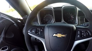 How to Cleaning my AlcantaraSuede steering wheel on Camaro SS SATISFYING [upl. by Lindsy128]