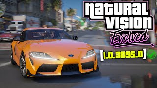 How To Install NATURAL VISION EVOLVED NVE Graphics Mod In GTA 5 Latest Version [upl. by Duvall]