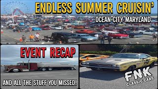 Ocean City Endless Summer Cruisin Recap amp Everything You Missed If You Were There Your Car Is Here [upl. by Yhtrod]