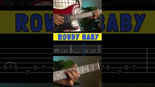 Rowdy Baby  Intro  Electric Guitar Lesson for Tamil Songs  Tabs [upl. by Wes946]