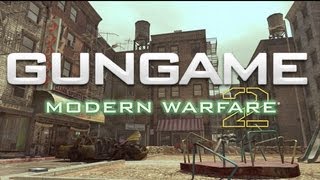 Modern Warfare 2  GunGame on Skidrow [upl. by Azilanna]