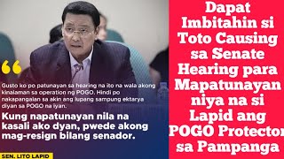 Lito Lapid Inorderan ang NBI na Arestuhin si Vlogger Toto Causing Dahil NiLink Siya Nito sa POGO [upl. by Narag]