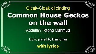 Cicak di dinding  instrumental with lyrics [upl. by Ailehs694]